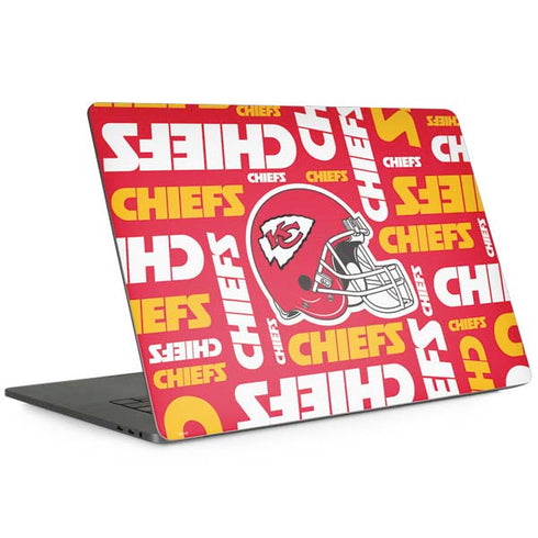 NFL Kansas City Chiefs Red Blast Apple MacBook Pro 15-inch Skin