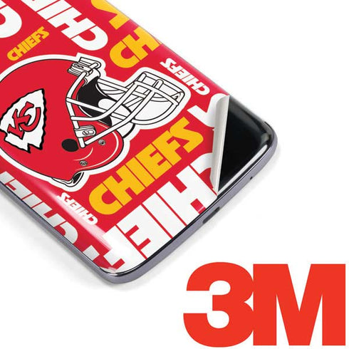 NFL Kansas City Chiefs Red Blast Moto E5 Plus Skin
