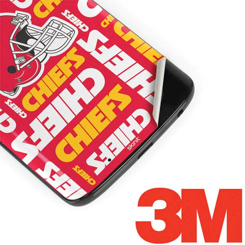 NFL Kansas City Chiefs Red Blast Moto G6 Skin