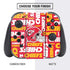 NFL Kansas City Chiefs Red Blast Nintendo Switch Bundle Skin