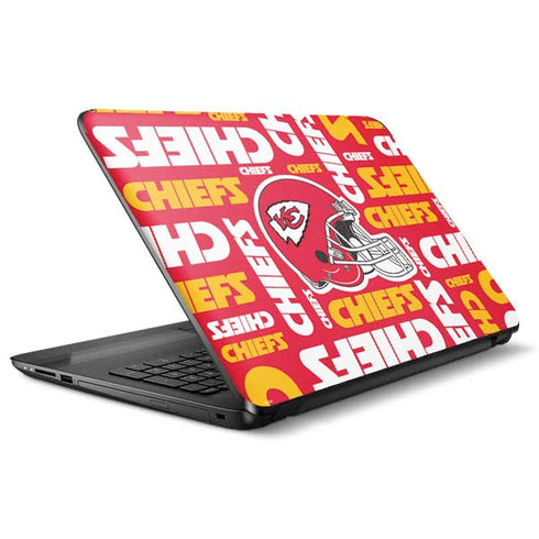 NFL Kansas City Chiefs Red Blast HP Notebook Skin
