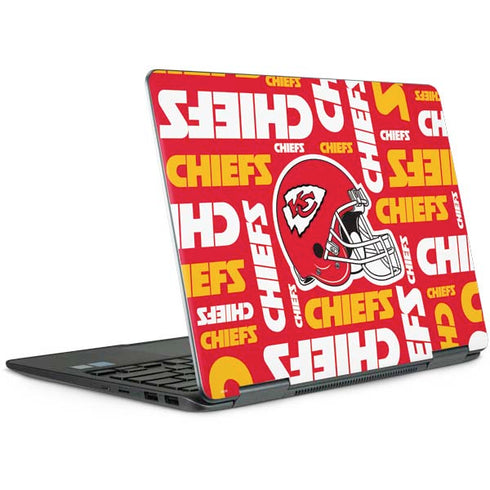 NFL Kansas City Chiefs Red Blast Notebook 9 Pro 13in (2017) Skin