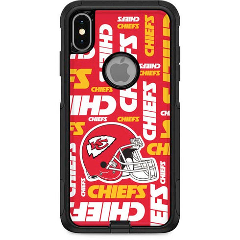 NFL Kansas City Chiefs Red Blast Otterbox Commuter iPhone Skin