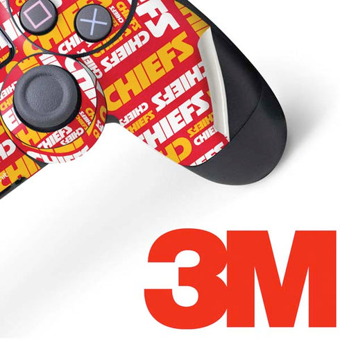 NFL Kansas City Chiefs Red Blast PS4 Controller Skin