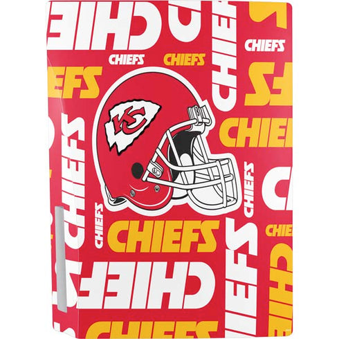 NFL Kansas City Chiefs Red Blast PS5 Console Skin