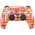 NFL Kansas City Chiefs Red Blast PS5 Controller Skin