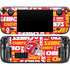 NFL Kansas City Chiefs Red Blast Steam Deck Handheld Gaming Computer Skin