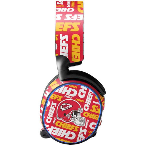 NFL Kansas City Chiefs Red Blast SteelSeries Arctis 5 Skin