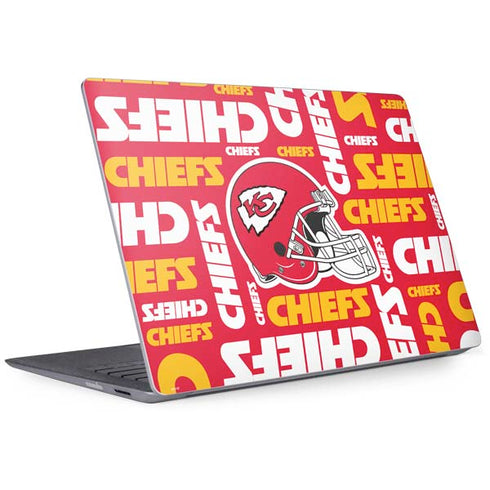 NFL Kansas City Chiefs Red Blast Surface Laptop 2 Skin