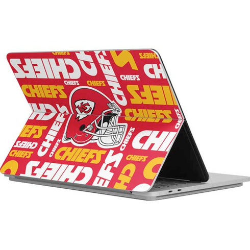 NFL Kansas City Chiefs Red Blast Surface Laptop Studio Skin