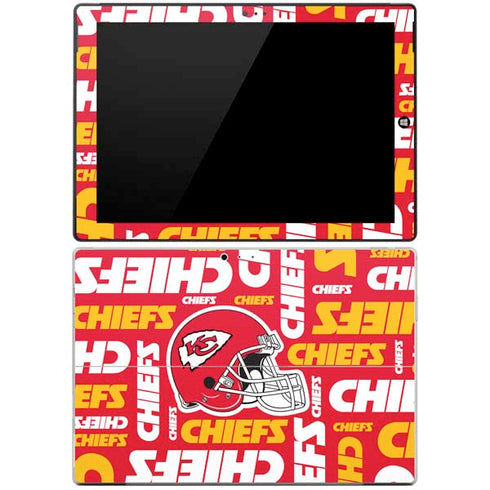 NFL Kansas City Chiefs Red Blast Surface Pro 3 Skin