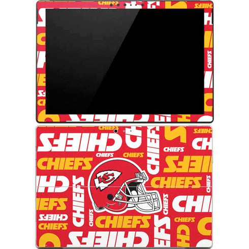 NFL Kansas City Chiefs Red Blast Surface Pro 4 Skin