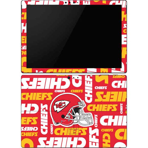 NFL Kansas City Chiefs Red Blast Surface Pro 6 Skin