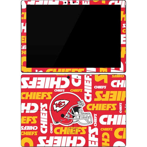 NFL Kansas City Chiefs Red Blast Surface Pro 7 Skin