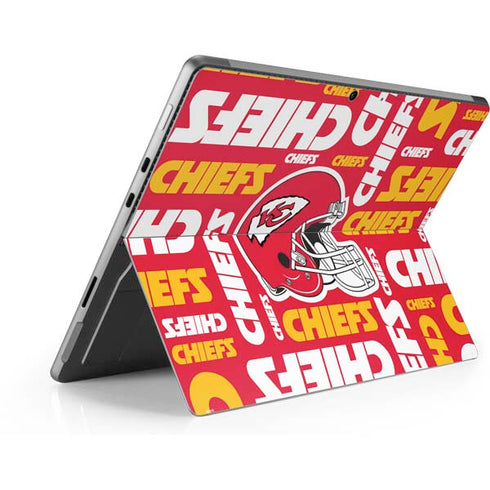 NFL Kansas City Chiefs Red Blast Surface Pro 8 Skin