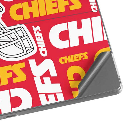 NFL Kansas City Chiefs Red Blast Surface Pro 8 Skin