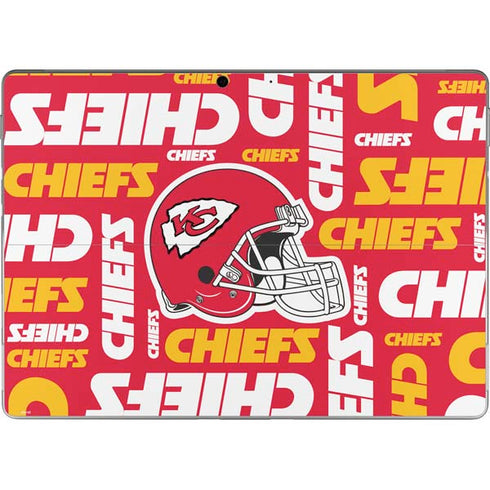 NFL Kansas City Chiefs Red Blast Surface Pro 9 Skin