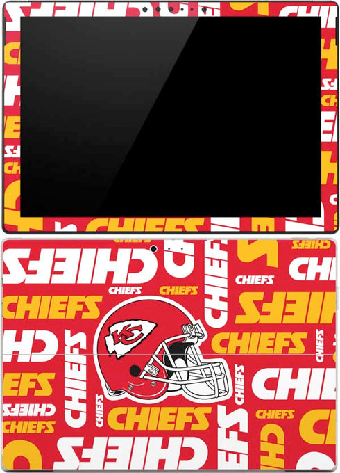 NFL Kansas City Chiefs Red Blast Surface Pro (2017) Skin