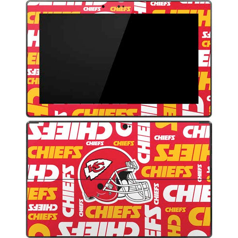 NFL Kansas City Chiefs Red Blast Surface Pro Tablet Skin