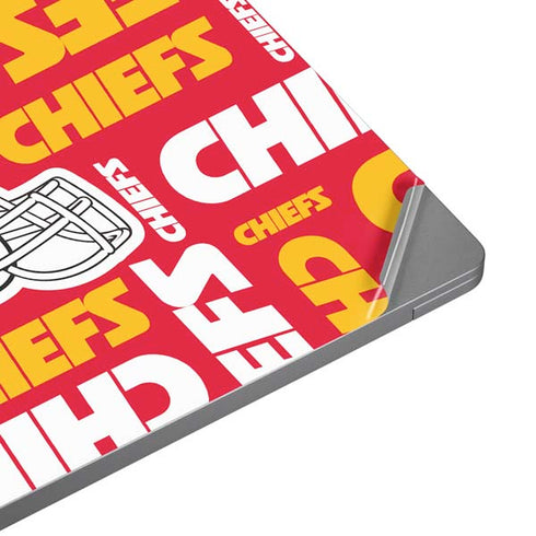NFL Kansas City Chiefs Red Blast Universal Laptop 13in (10.6 x 7.6in) Skin