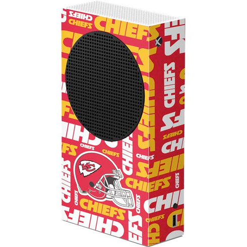 NFL Kansas City Chiefs Red Blast Xbox Series S Console Skin
