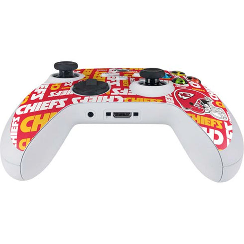 NFL Kansas City Chiefs Red Blast Xbox Series S Controller Skin