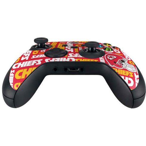 NFL Kansas City Chiefs Red Blast Xbox Series X Controller Skin