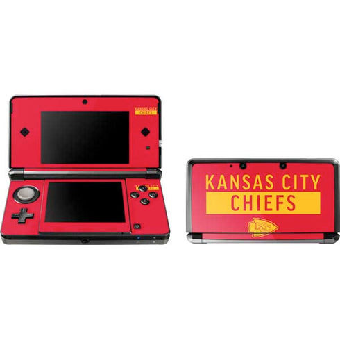 NFL Kansas City Chiefs Red Performance Series 3DS (2011) Skin
