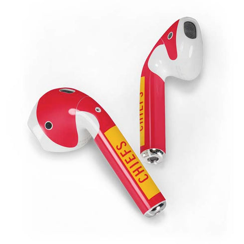 NFL Kansas City Chiefs Red Performance Series Apple AirPods 2 Skin