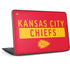 NFL Kansas City Chiefs Red Performance Series HP Chromebook Skin