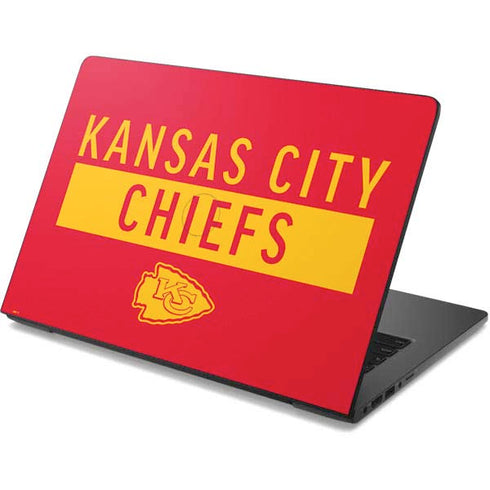 NFL Kansas City Chiefs Red Performance Series Dell Chromebook Skin