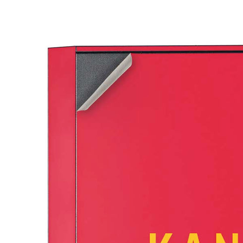 NFL Kansas City Chiefs Red Performance Series Corsair 4000D Tempered Glass Mid-Tower ATX Case Skin