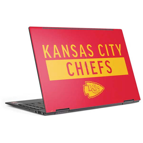 NFL Kansas City Chiefs Red Performance Series HP Envy Skin
