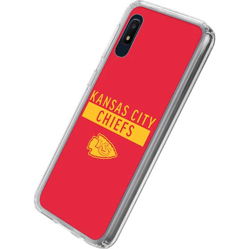 NFL Kansas City Chiefs Red Performance Series Galaxy A10e Clear Case