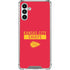 NFL Kansas City Chiefs Red Performance Series Galaxy A13 5G Clear Case
