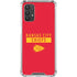 NFL Kansas City Chiefs Red Performance Series Galaxy A32 5G Clear Case