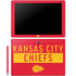 NFL Kansas City Chiefs Red Performance Series Galaxy Book 12in Skin