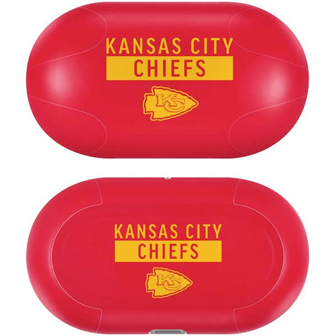 NFL Kansas City Chiefs Red Performance Series Galaxy Buds Plus Skin