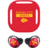 NFL Kansas City Chiefs Red Performance Series Galaxy Buds Pro Skin