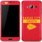 NFL Kansas City Chiefs Red Performance Series Galaxy J3 Skin