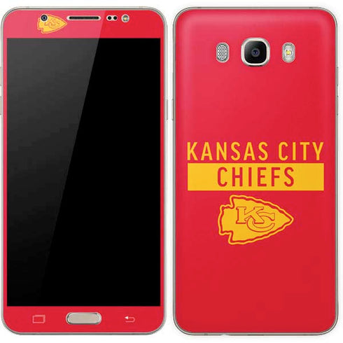 NFL Kansas City Chiefs Red Performance Series Galaxy J7 Skin