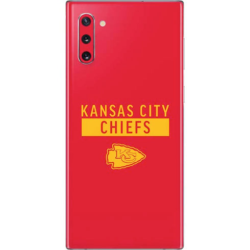 NFL Kansas City Chiefs Red Performance Series Galaxy Note 10 Skin