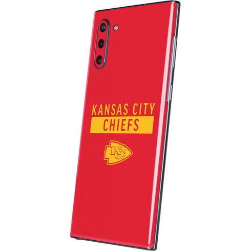 NFL Kansas City Chiefs Red Performance Series Galaxy Note 10 Skin