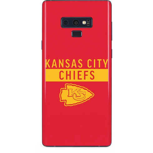 NFL Kansas City Chiefs Red Performance Series Galaxy Note 9 Skin