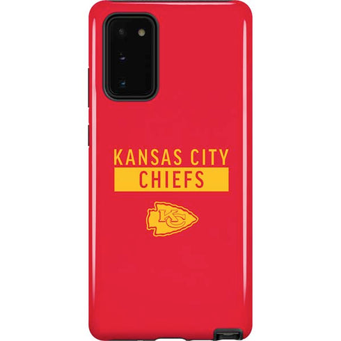 NFL Kansas City Chiefs Red Performance Series Galaxy Note20 5G Pro Case