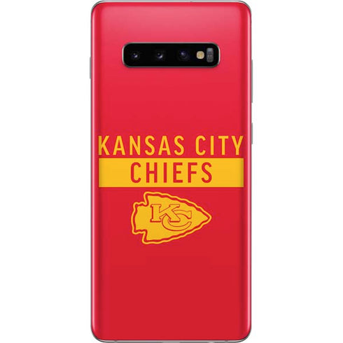 NFL Kansas City Chiefs Red Performance Series Galaxy S10 Plus Skin