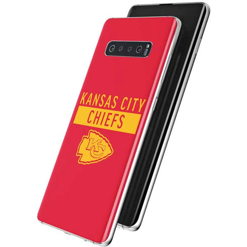 NFL Kansas City Chiefs Red Performance Series Galaxy S10 Plus Skin