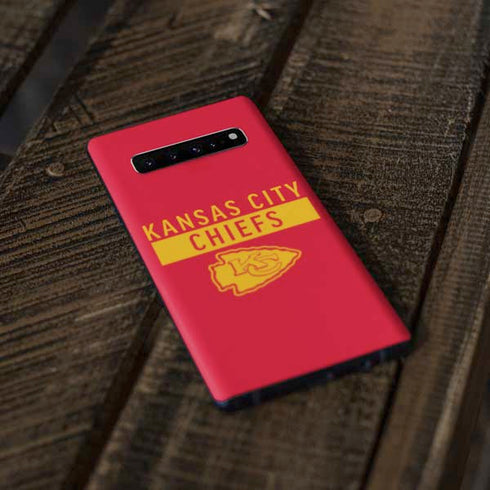 NFL Kansas City Chiefs Red Performance Series Galaxy S10 Plus Skin