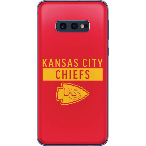 NFL Kansas City Chiefs Red Performance Series Galaxy S10e Skin