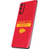 NFL Kansas City Chiefs Red Performance Series Galaxy S20 Fan Edition Skin